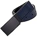Calvin Klein Men Feather Edge Reversible Belt w/Plaque Buckle (Ink/Black, 32)