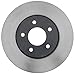 ACDelco Gold 18A1424 (19175233) Black Hat Front Disc Brake Rotor