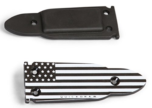 QuickDraw Magnetic Gun Mount (Black White Flag) for Vehicle Home Office 35lb Rated Gun Magnet Holder Holster Safety Rack Accessory HQ Rubber Coated Bullet Shaped Neodymium Magnet Handgun Firearm - Thumbnail 4
