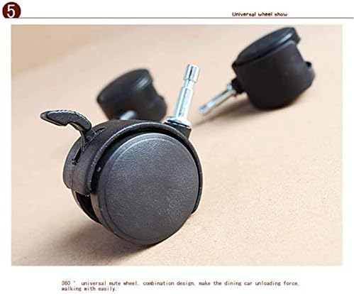 Kitchen storage cart with dimensions, multiple drawers, rack, wheels, and a basket.