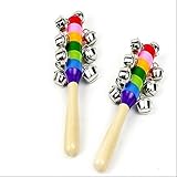 Maphissus Educational Musical Instruments Rattle and Rock Maracas Musical Toy Suits for Kids above 1 Years Old(Pack of 2)