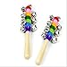 Maphissus Educational Musical Instruments Rattle and Rock Maracas Musical Toy Suits for Kids above 1 Years Old(Pack of 2)