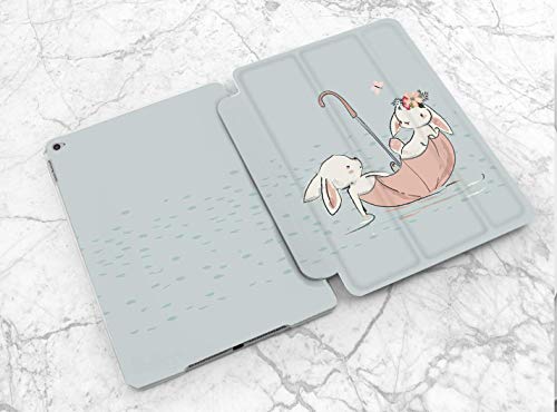 Baby Blue Rabbit Design Case For Apple iPad Mini 1 2 3 4 iPad Air 2 iPad Pro 9.7 10.5 12.9 inch iPad 9.7 inch 2017 2018