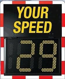 New Design Traffic Warning Light LED Radar Speed Sign GL-CSY-02