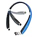 Bluetooth Headset, Bluetooth Headphones SX991-LBell Wireless Neckband Design with Foldable Retractable Headset for iPhone X/ 8/7 Plus Samsung Galaxy S8 Note 8 and Other Bluetooth Enabled Devices