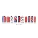 Winstonia Designer Nail Wrap Strips - Americano
