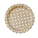 Ginger Ray Kraft & Gold Polka Dot Paper Party Plates 8 Pack, 22 cm, Pick and Mix