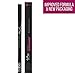 Best Waterproof Liquid Gel Eyeliner Pen - Black Eyeliner - Winged Eyeliner Tip - High Pigment & Long Lasting - Run Proof - Goes on with Ease