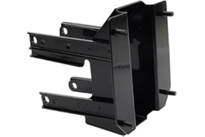 Lirun 1pc Front Stereo Fairing Support Mount Brackets Iron Black For Harley Road Glide 98-13 Motorbike