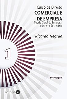 Livro Curso de Direito Comercial e de Empresa – vol 1 - 18ª edição 2022