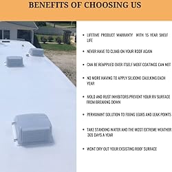 Tough Repair RV Roof Sealant - Lap Sealant - for RV