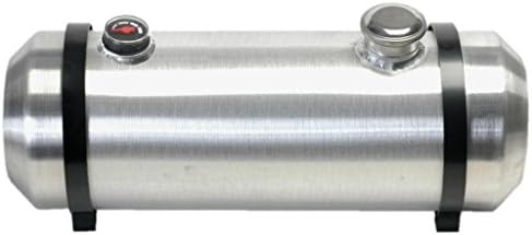 8 Inches X 16 Spun Aluminum Gas Tank 3 Gallons With Sight Gauge For Dune Buggy, Sandrail, Hot Rod, Rat Rod, Trike