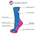 MadSportsStuff LAX Chick Lacrosse Athletic Crew Socks