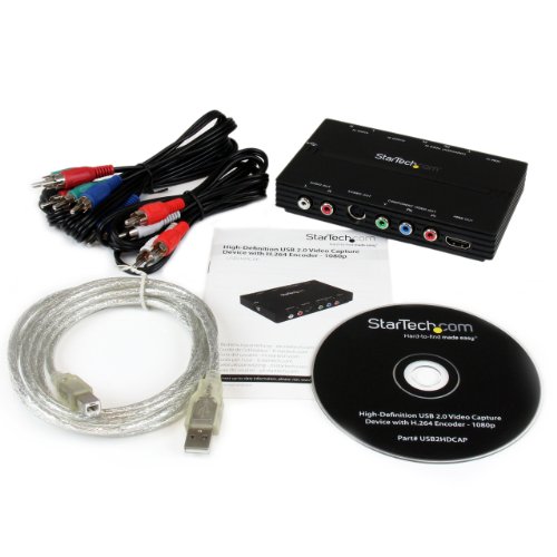 StarTech.com USB2HDCAP USB 2.0 HD PVR Gaming Box and Digital Video Capture Device with Video Pass Through and H264 Encoder HDMI/Component - Thumbnail 4