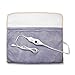 Meva Heating Pad Foot Warmer - Electric Heat Therapy Wrap for Feet, Back, Stomach and Abdomen - Long Cord with Auto Shut Off