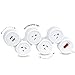 Flexigon Surge Protector Power Strip, 4x 3-Pin Grounded Outlets, 2x USB Ports, 3.1A Combined, White Finish, 6ft Power Cord,78317