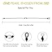 Single Cultured Freshwater Pearl Necklace Choker for Women Genuine Leather Jewelry Handmade 16'' Brown