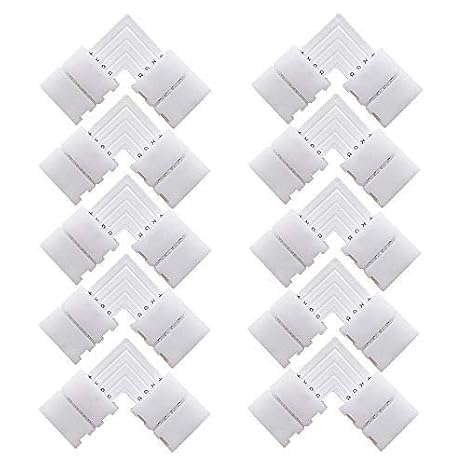 Amazon Com Dzydzr 10 Pcs L Form Quick Connector Led Corner