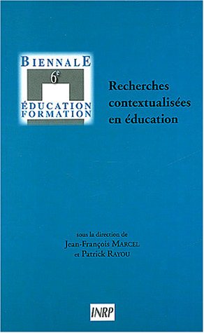 Recherches contextualisées en éducation