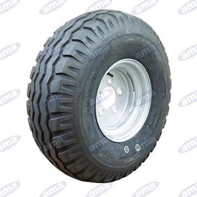 Rueda de 10,0/75 – 15,3 pulgadas 10 PR con llanta de hierro 6 ...