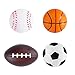 Super Z Outlet Sports Themed Mini Stress Balls Squeeze Foam for Anxiety Relief, Relaxation, Party Favor Toy, Gifts (12 Pack)