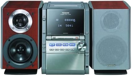 panasonic 5cd changer music system
