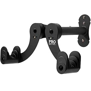 Bike Wall Mount – Horizontal Indoor Storage Rack for 1 Bicycle in Garage or Home – Cycling Hanger – Safe and Secure…