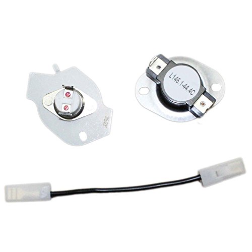 Supplying Demand W10480709 Dryer Thermostat Kit W11050897, W10423382, 3403140