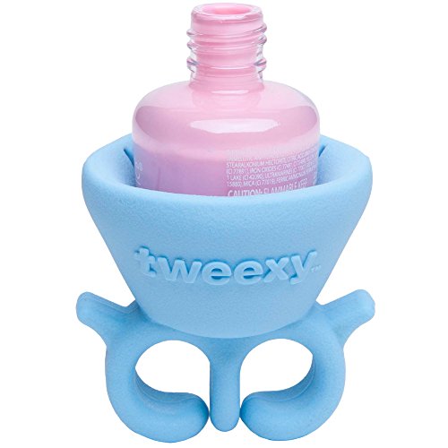 Tweexy - The Original Wearable Nail Polish Bottle Holder, Island Blue Beauty & Personal Care, Foot, Hand & Nail Care, Nail Art & Polish, Nail Art Accessories, Nail Art Equipment