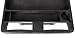 Luxor XLC11-B Two Shelf Heavy-Duty Utility Cart , Black