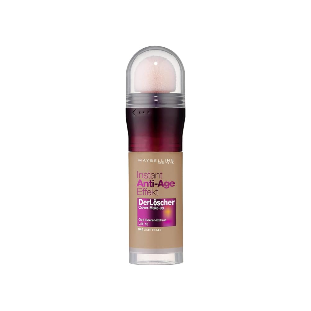 Maybelline New York The Eraser Instant Anti-Age Foundation - 45 Light Honey