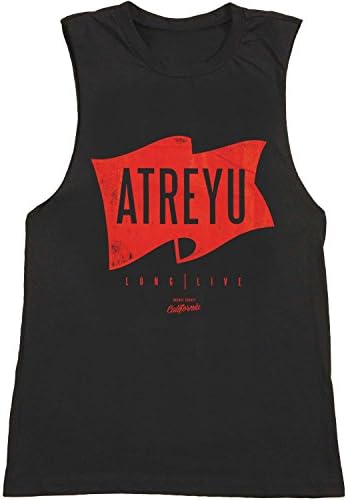 Atreyu Men's Flag T-shirt Large Black