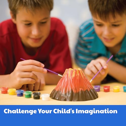 4M KidzLabs Volcano Making Kit, DIY Science Kit STEM, For Boys & Girls Ages 8+