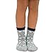 TeeHee Little Boys Fashion Fun Cotton Crew Socks 6 Pair (6-8 Years, Invisible Face)