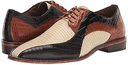 Stacy Adams Men's Turano Bike Toe Oxford, Brown