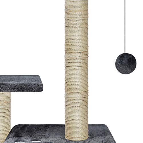 OTLIVE Cat Tree Condo, 27 inch Cat Tree with Cat Scratching Post and