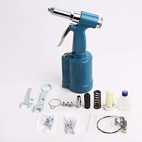 WINTOOLS Pneumatic Air Hydraulic Pop Rivet Gun Riveter Riveting Tool w/Case - Thumbnail 2