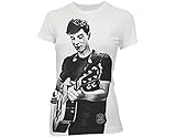 Ripple Junction Shawn Mendes Black and White Photo with Guitar Junior's T-Shirt
