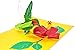 PopLife® Hummingbird and Hibiscus 3D Pop Up Mother’s Day Card - Anniversary, Birthday, Valentine's Day - for Mom, for Her, for Sister, Daughter, Grandma, Wife - Thank You, Get Well