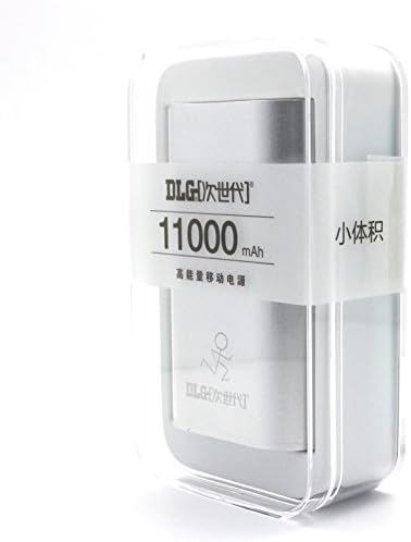 DLGPOWER 11000mAh External Quick Charge Battery Portable USB Charger Power Bank - Fast Charging, High Capacity, Ultra Compact