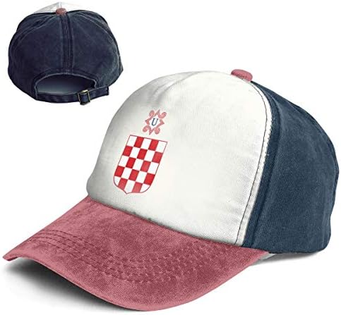QZDLq Fashion Vintage Hat Flag of The Independent State of Croatia Adjustable Dad Hat Baseball Cowboy Cap