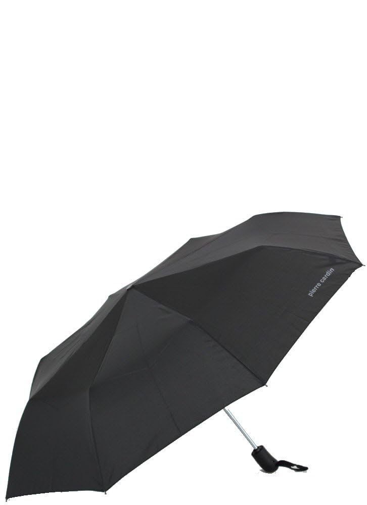 Pierre Cardin Noir Easymatic Alupla Men's Umbrella, black, Mittel, Traditional