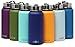 MIRA 40 Oz Stainless Steel Vacuum Insulated Wide Mouth Water Bottle | Thermos Keeps Cold for 24 hours, Hot for 12 hours | Double Walled Powder Coated Travel Flask | Blue