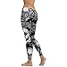 Nadition Pants Women High Waist Slimming for Yoga, Fitness & Gym Leggings Pants (Black, XL)