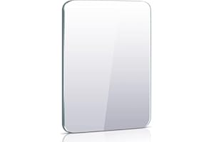 TOOACKL Magnetic Locker Mirror | Frameless Glass with Strong Magnetic Backing, Rounded Corners & Smooth Polished Edges | HD True Reflection for Dorm, Gym, Office, Fridge, Toolbox (5 * 7 Inch)