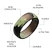 Egnaro Silicone Ring Men, Inner Arc Ergonomic Breathable Design, Mens Silicone Wedding Band 4 Rings / 1 Ring Rubber Wedding Bands, 9mm Wide-2.5mm Thick