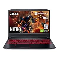 Acer Nitro 5 AN515-55-53E5 Gaming Laptop | Intel Core i5-10300H | NVIDIA GeForce RTX 3050 Laptop GPU | 15.6” FHD 144Hz IPS Display | 8GB DDR4 | 256GB NVMe SSD | Intel Wi-Fi 6 | Backlit Keyboard
