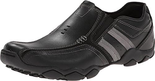 Skechers Men's Diameter-Zinroy Slip-On Loafer,Black M