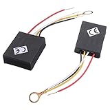 TOOGOO(R) 2 X 110V 3Way Light Touch Sensor Switch Control for Lamp Desk Bulb Dimmer Repair