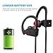 Amoner Wireless Headphones, Bluetooth V4.1 Wireless Sports Earbuds Sweatproof In-ear Headsets with Microphone Noise-Cancelling for iPhone,iPad,Samsung and Bluetooth Devices